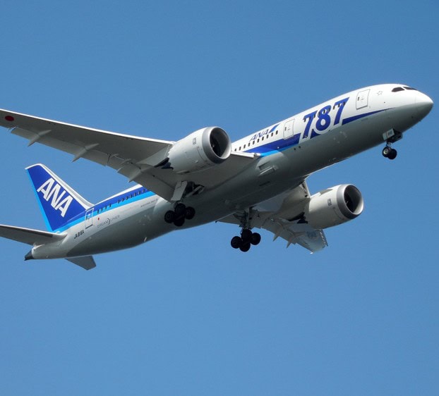 羽田空港B787