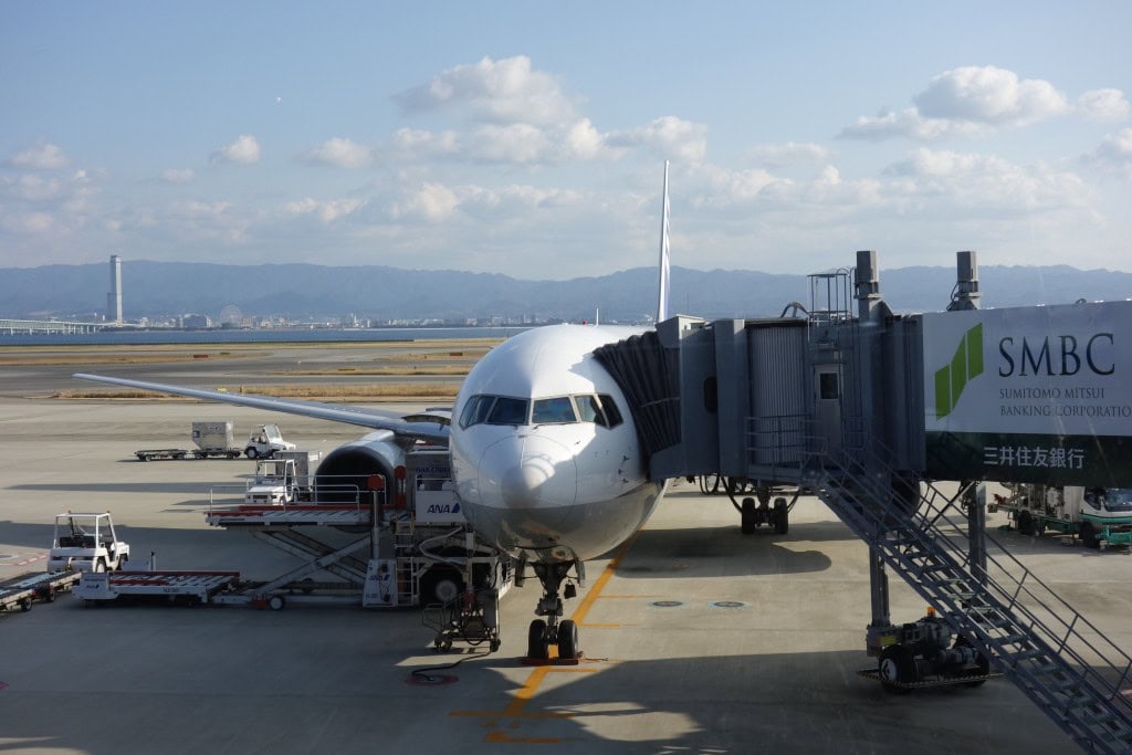 那覇行き767-300