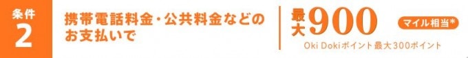 ソラチカカード入会キャンペーン条件2