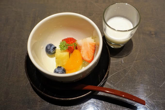 ヒルトン東京和朝食のデザート