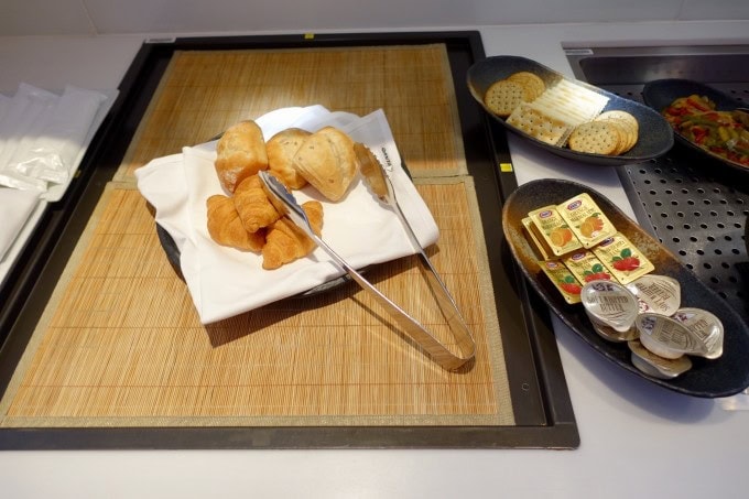 カンタス航空ラウンジ軽食