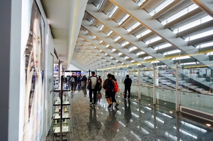 桃園国際空港　制限エリア