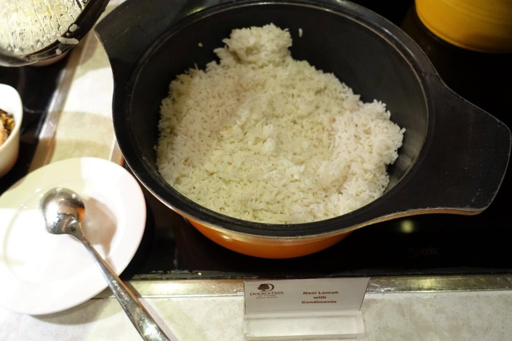 ダブルツリーバイヒルトンクアラルンプール　エグゼクティブラウンジ朝食