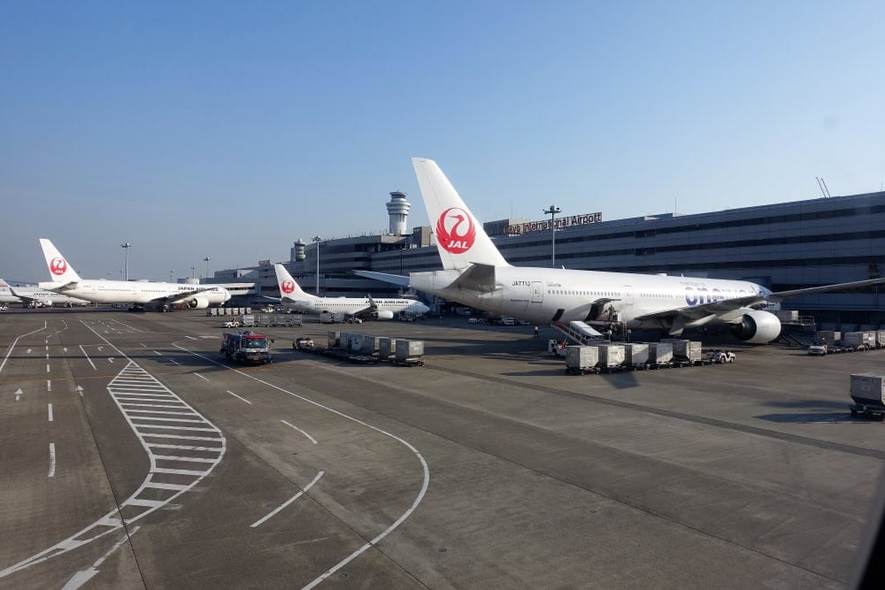 JALの飛行機