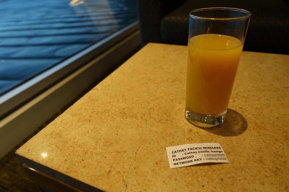 クアラルンプール国際空港キャセイパシフィック航空ラウンジ