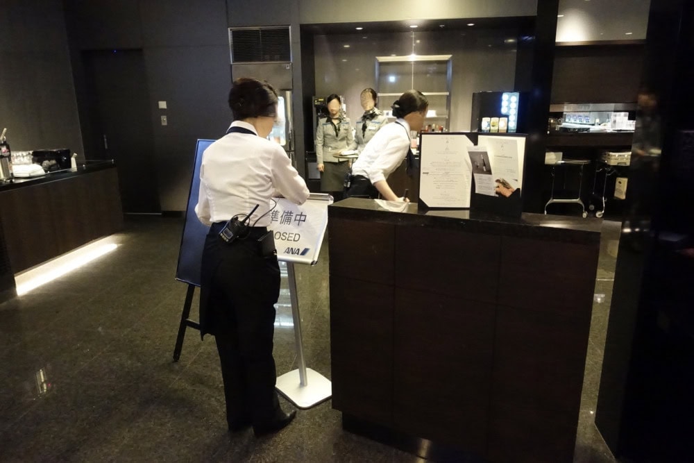 羽田空港ANAスイートラウンジ・ダイニングh