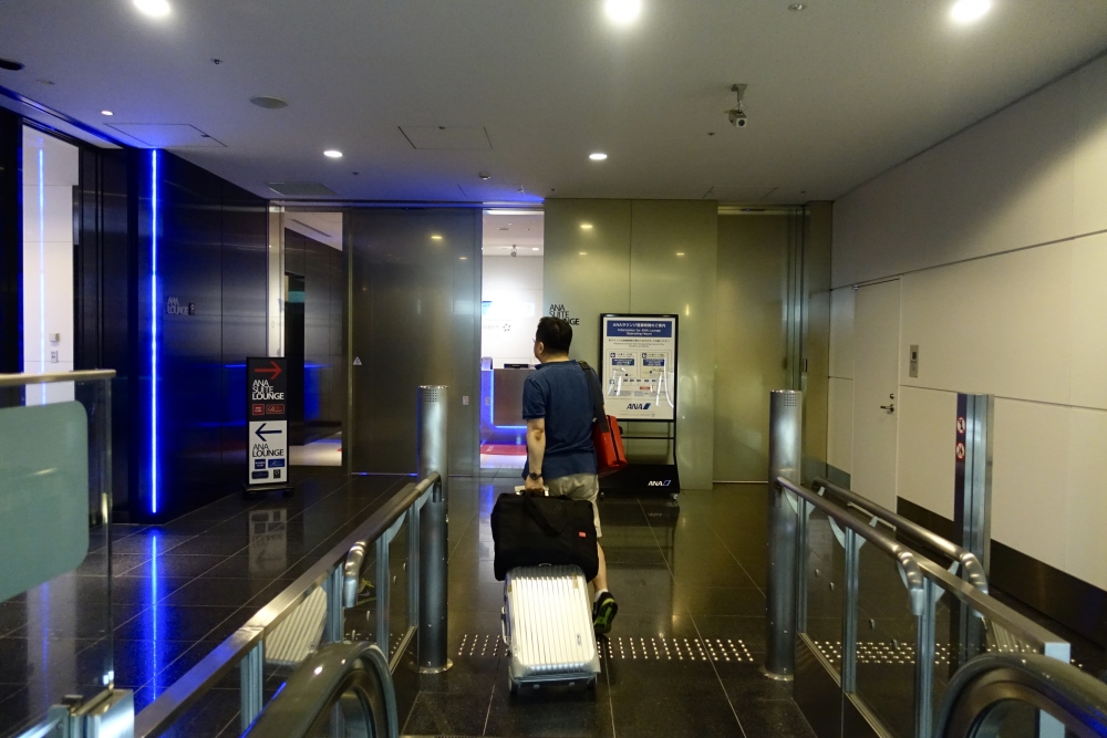 羽田空港国際線ターミナルANAラウンジ