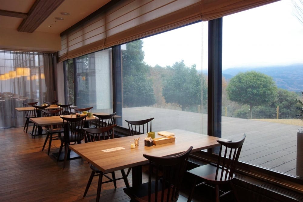 伊豆マリオット修善寺　グリル＆ダイニングG　朝食　山並を臨む