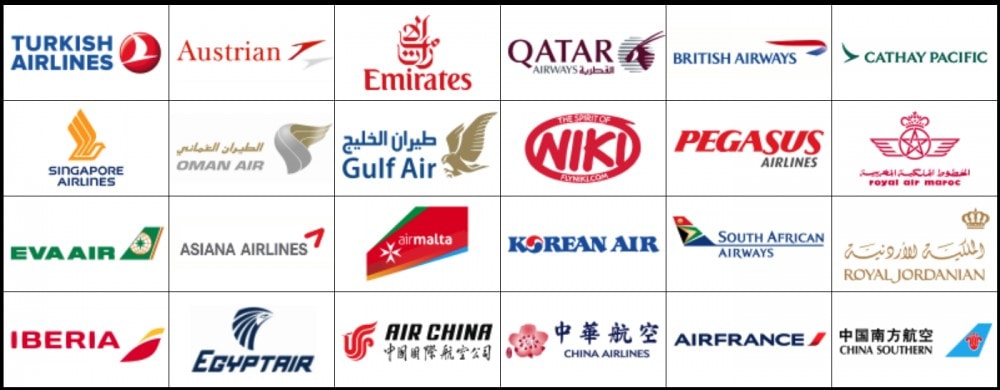 DO&COの提携航空会社