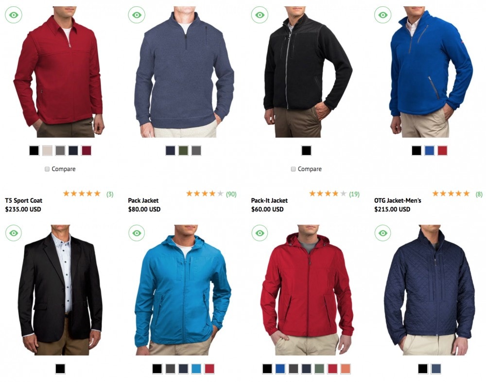 Scottevest 男性用ジャケット
