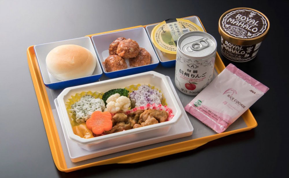 ANA国際線　アレルギー対応幼児食