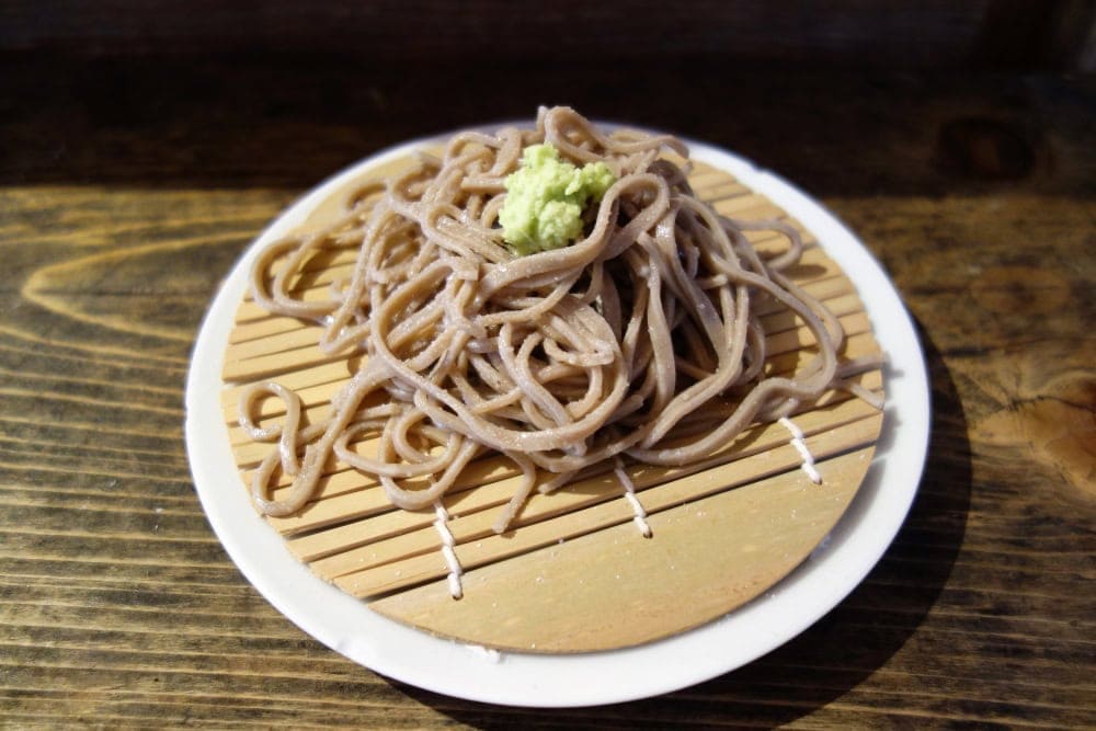 修善寺　蕎麦　さくだ　塩そば