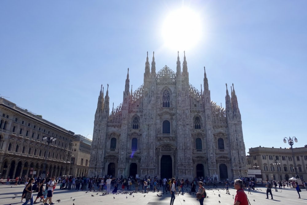 イタリア　ミラノ　ドゥオモ