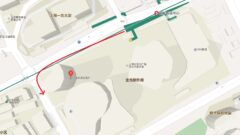 国際客運中心駅からWホテルまで