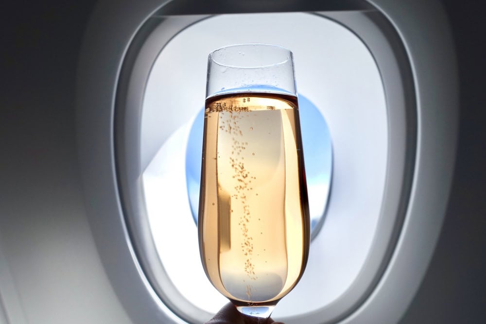 カタール航空のシグネチャードリンク・ソージェニー