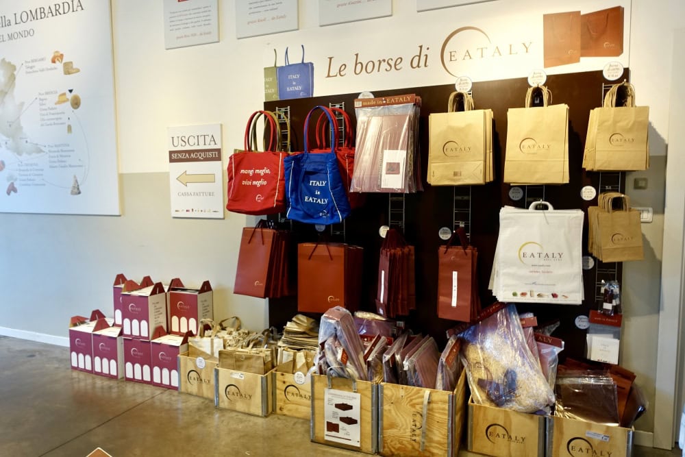 ミラノ・イータリースメラルド店エコバック