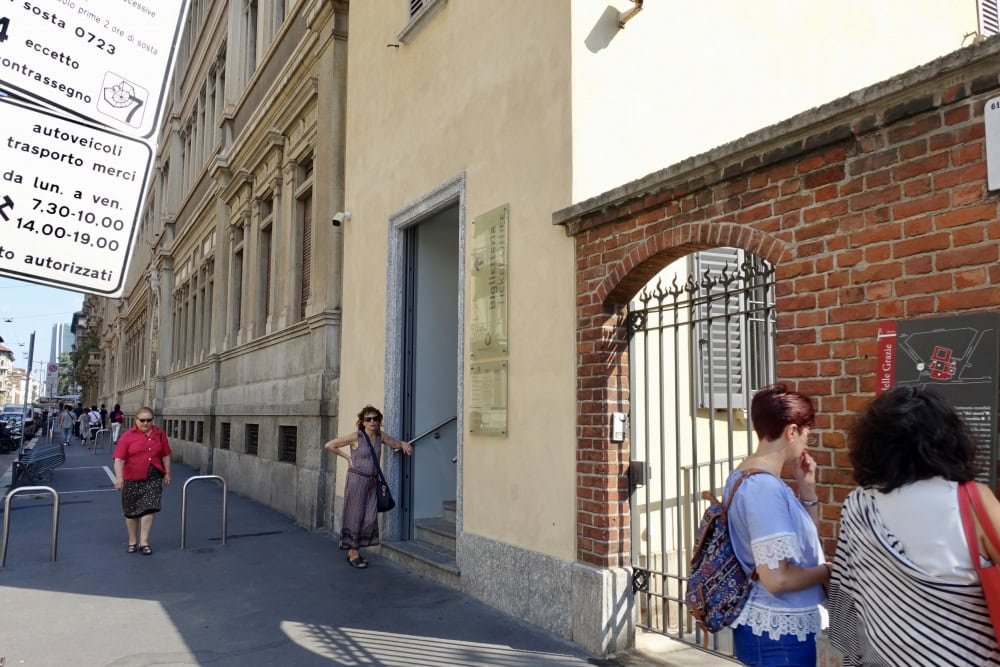 イタリアミラノ最後の晩餐チケットオフィス