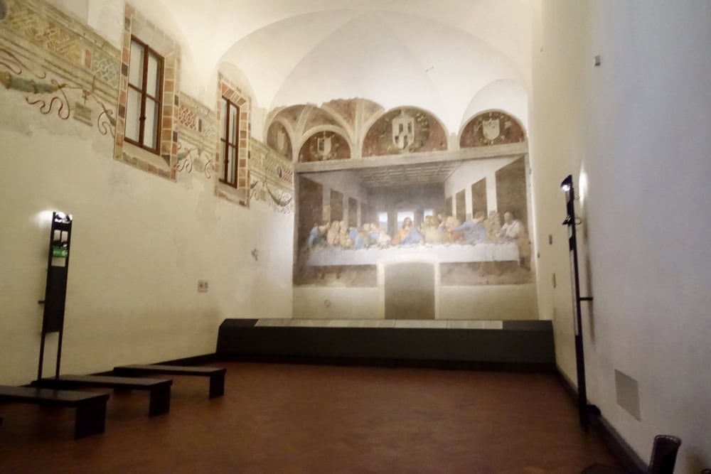 イタリア/ミラノサンタ・マリア・デッレ・グラツィエ教会最後の晩餐