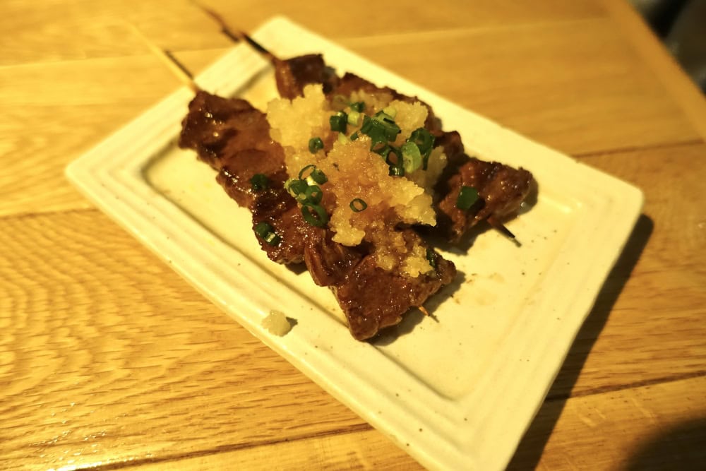 焼鳥佐田十郎の牛串