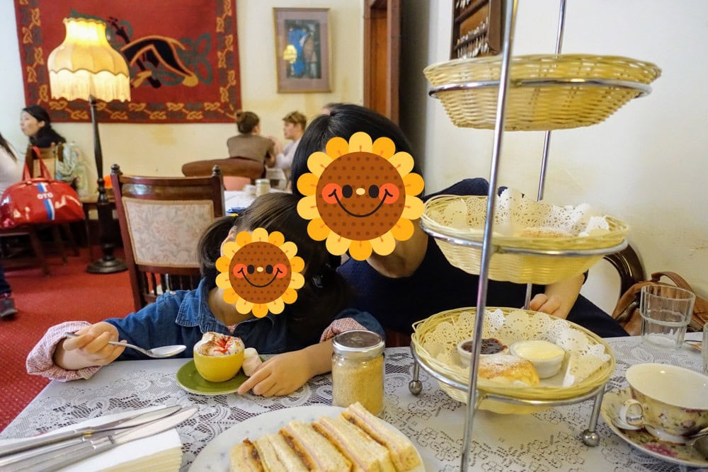 シドニー・tea cosy店内でアフタヌーンティー