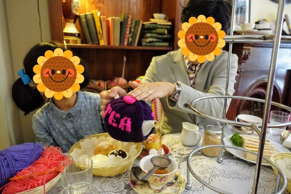 シドニー・tea cosy店内で頂くアフタヌーンティー