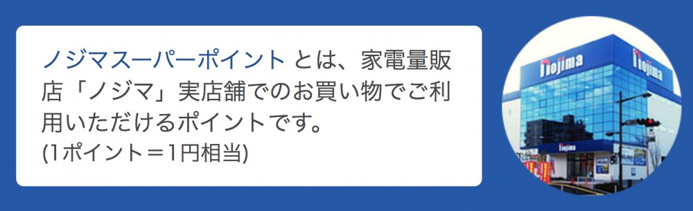 ノジマスーパーポイントとは
