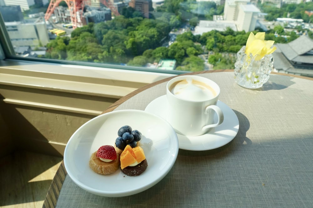 ザ・プリンスパークタワー東京プレミアムクラブラウンジティータイム