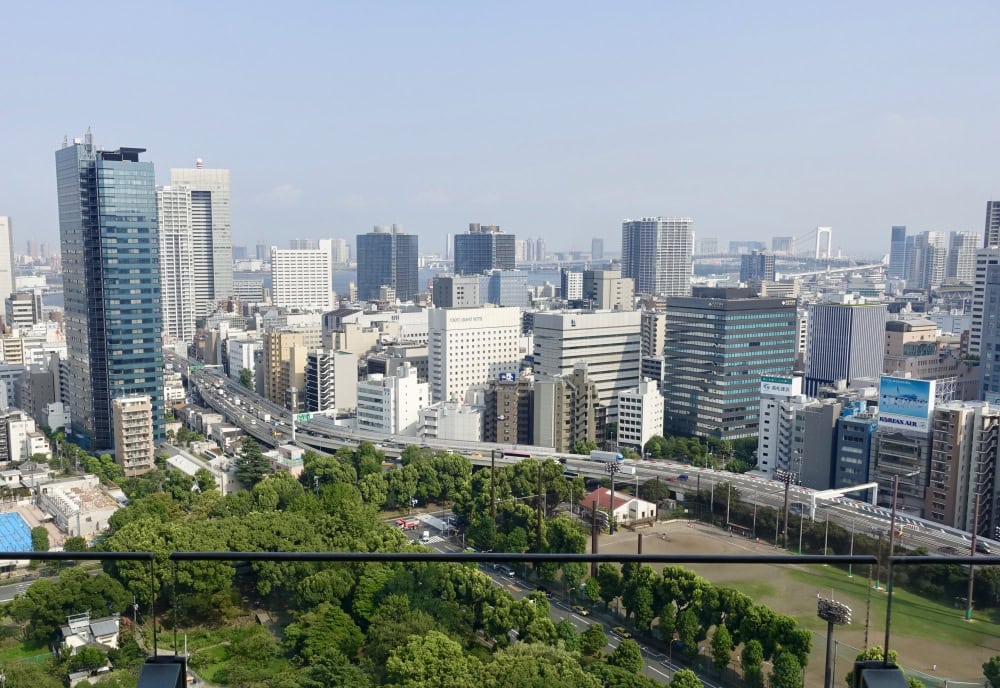 ザ・プリンスパークタワー東京プレミアムキングからの景色