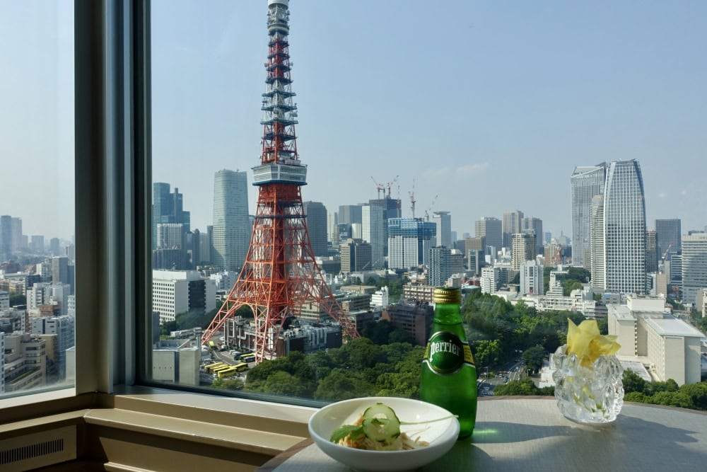 ザ・プリンスパークタワー東京プレミアムクラブラウンジティータイム