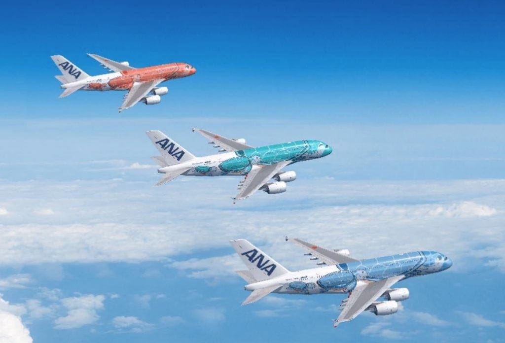 ANAハワイ新規投入A3803機