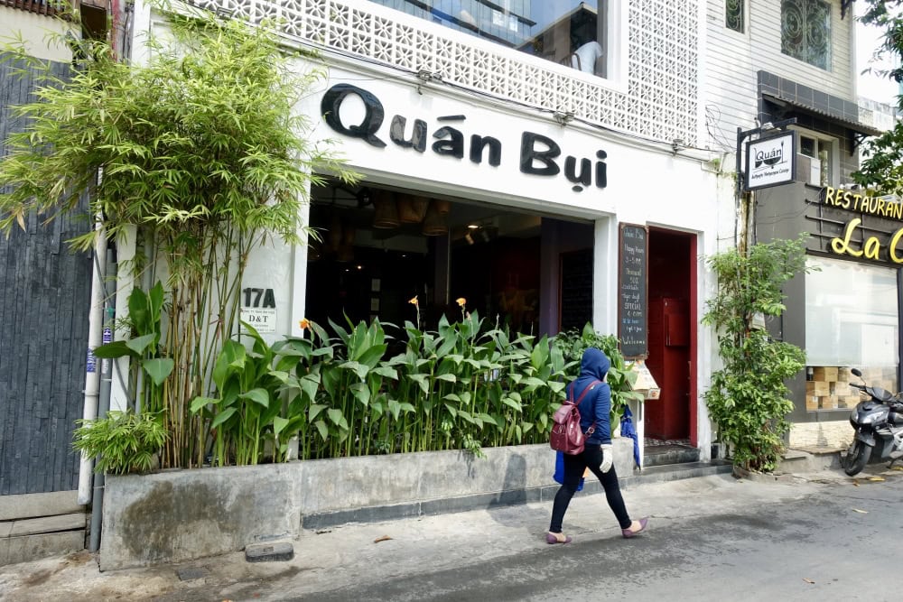 ホーチミンQuan bui(クアン・ブイ)店頭