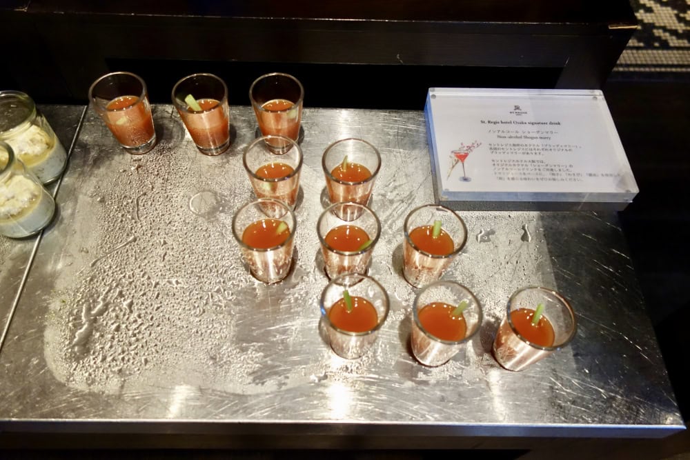 セントレジスホテル大阪朝食のショーグンマリー