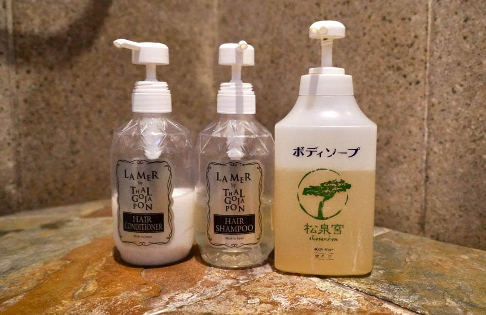 シェラトン・グランデ・オーシャンリゾート・松泉宮のバスアメニティ