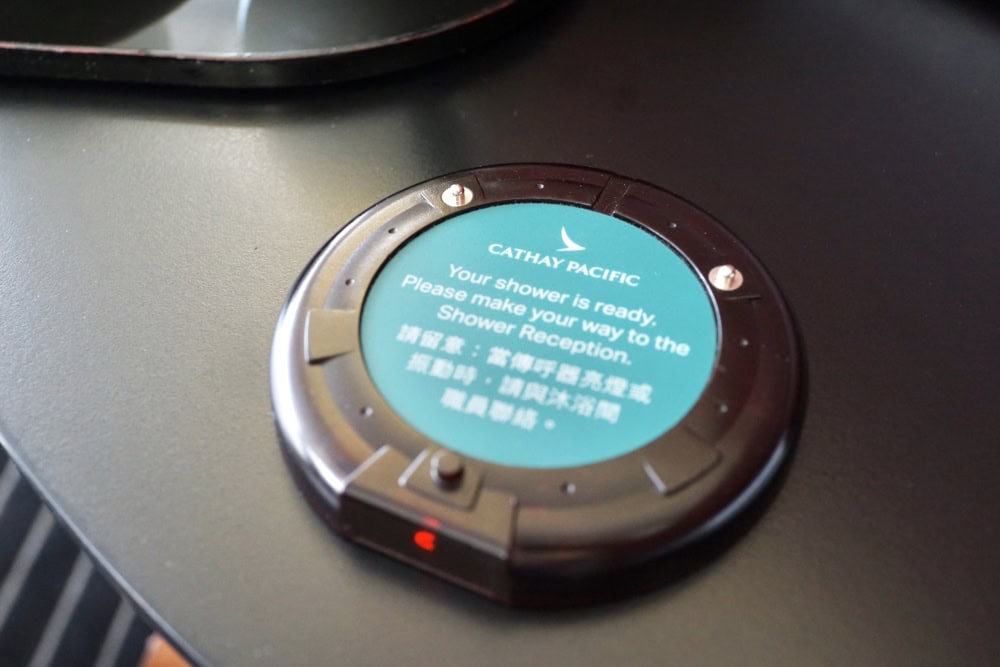 香港国際空港キャセイパシフィック航空ザ・ウィングファーストクラスラウンジのカバナ