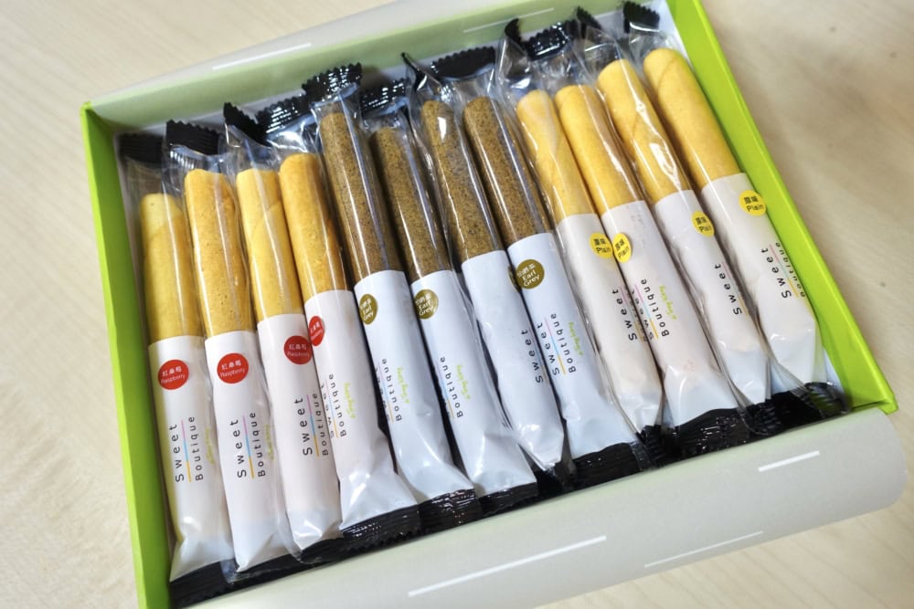 甜藝家アソーテッドエッグロールの中身