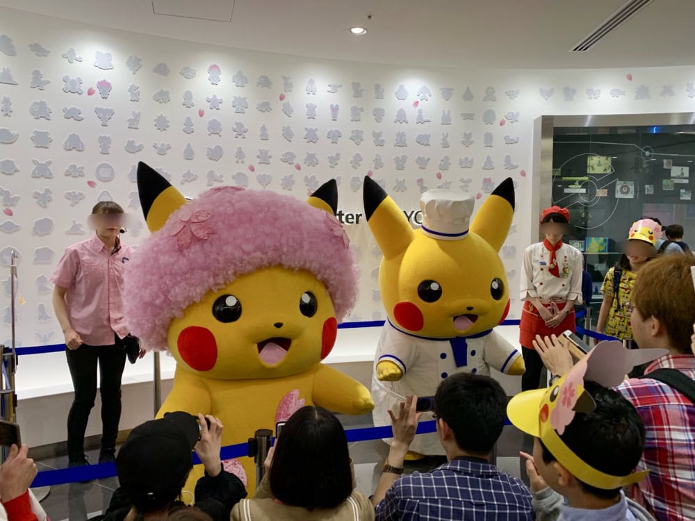 日本橋高島屋ポケモンカフェのポケモングリーティング