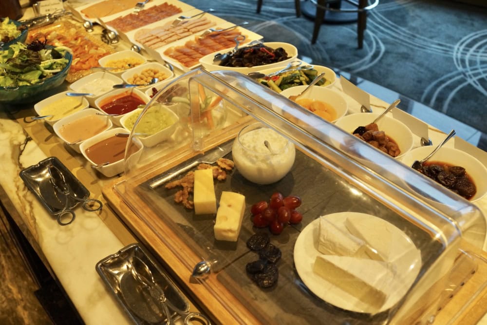 リッツ・カールトン香港クラブラウンジ朝食