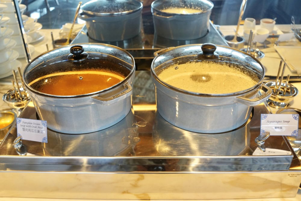 リッツ・カールトン香港クラブラウンジのランチ