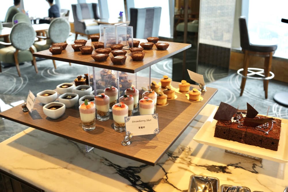 リッツ・カールトン香港クラブラウンジのランチ