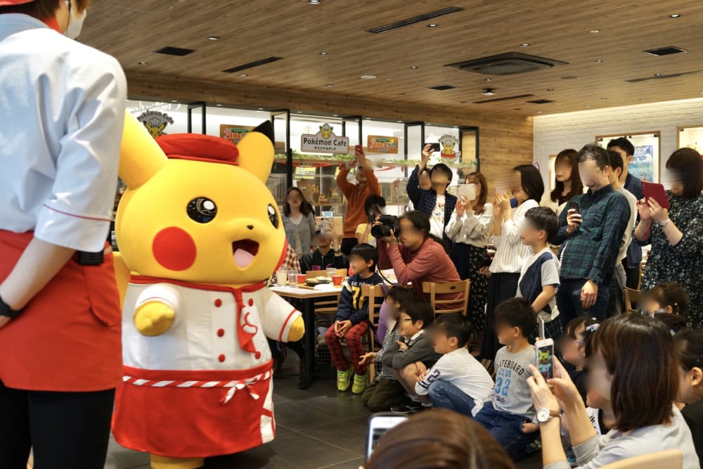 日本橋高島屋ポケモンカフェの店内