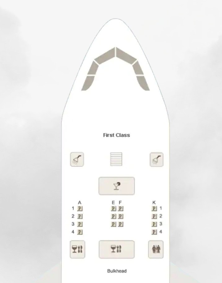 エミレーツ航空A380ファーストクラス