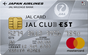 JAL CLUB ESTの券面