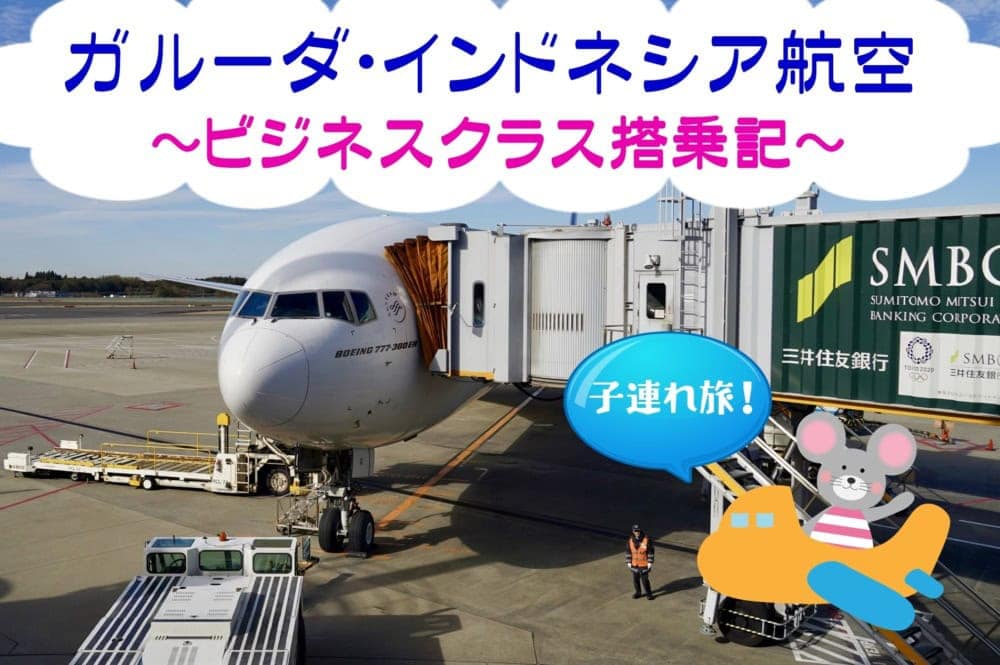 ガルーダ・インドネシア航空ビジネスクラス搭乗記