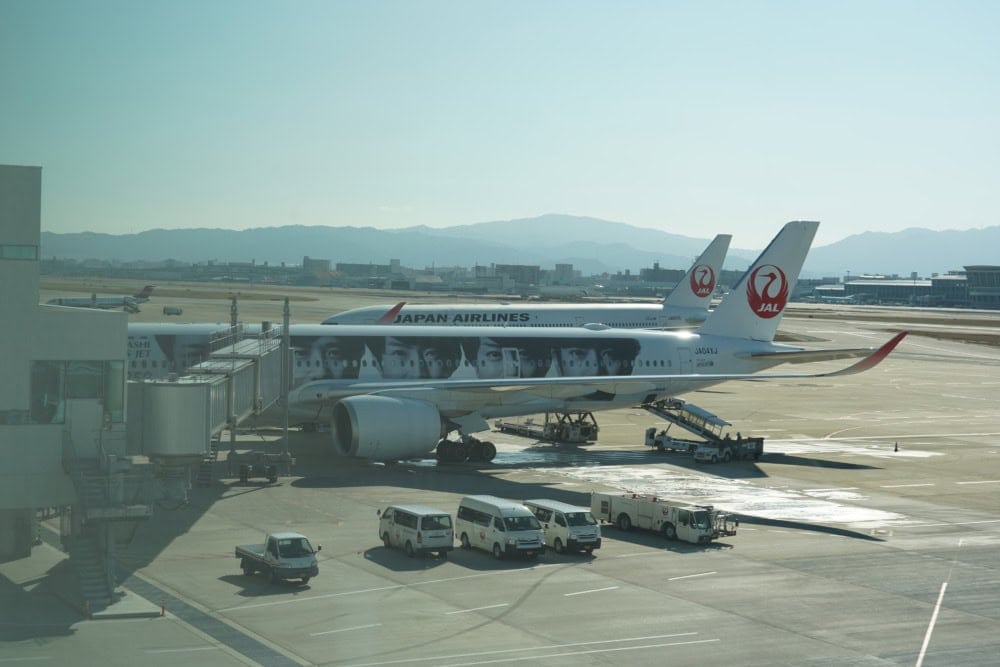 福岡空港・嵐の特別塗装 A350-900