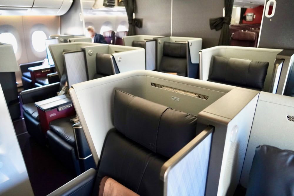 JAL国内線A350-900ファーストクラスキャビン