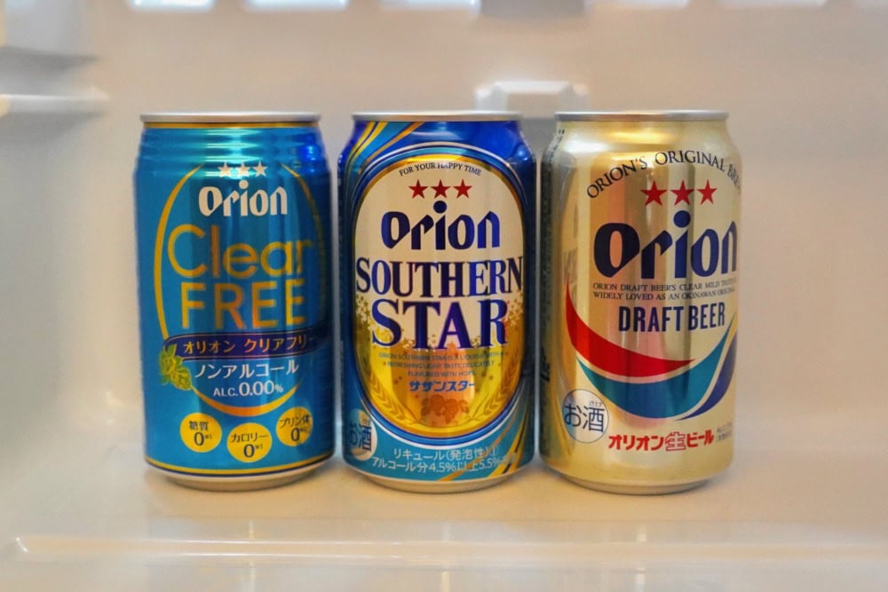 シェラトン沖縄サンマリーナリゾート・冷蔵庫の中身は無料