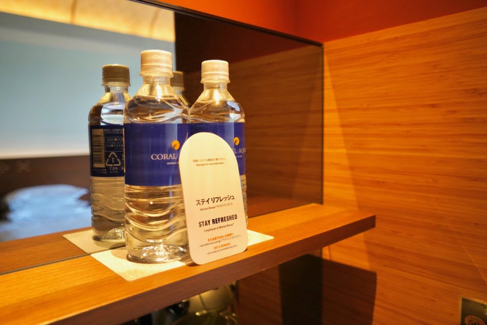 シェラトン沖縄サンマリーナリゾート・無料のお水
