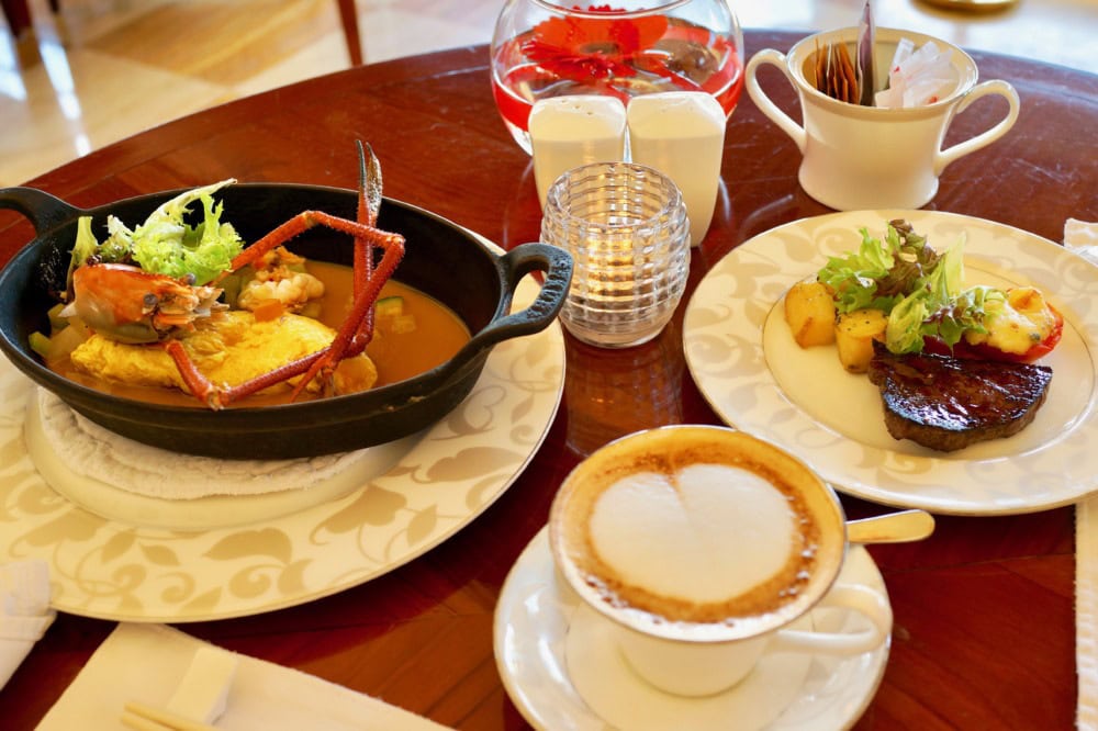 セントレジス・バリ・朝食レストラン・ボネカの朝食風景