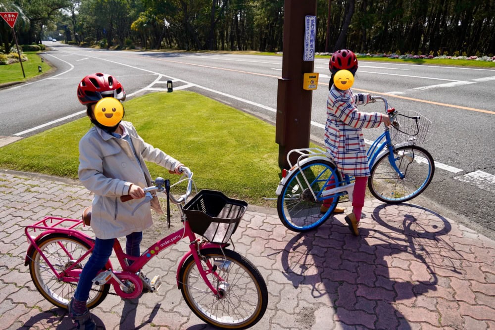 シェラトン・グランデ・オーシャンリゾート・サイクリング・出発