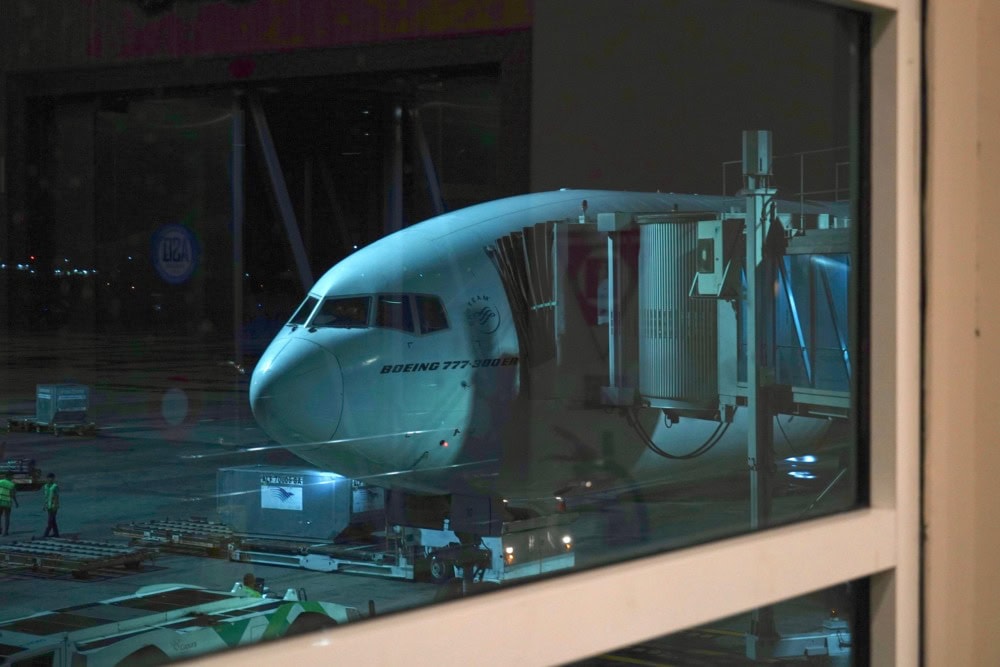 ガルーダインドネシア航空B777